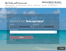 Tablet Screenshot of myturksandcaicos.com